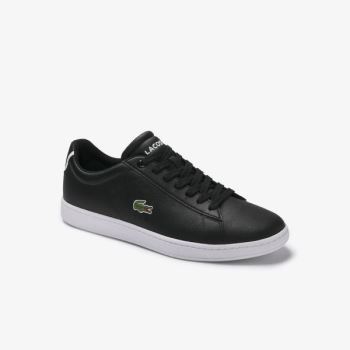 Lacoste Carnaby Evo Læder Sneakers Sort | tYyjxLnV