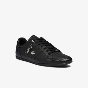 Lacoste Chaymon Syntetisk and Læder Sneakers Sort Sort | 1zFb55f7