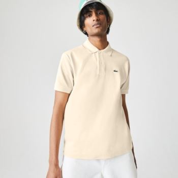 Lacoste Classic Fit L.12.12 Polo Shirt Beige | Xc0ToZA1