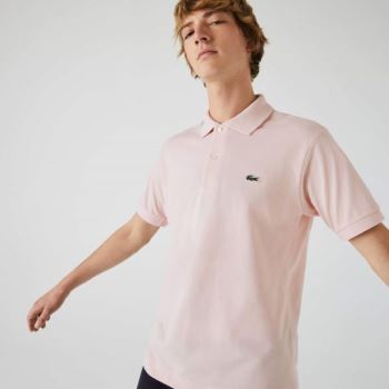 Lacoste Classic Fit L.12.12 Polo Shirt Lyselyserød | 4obZzurr