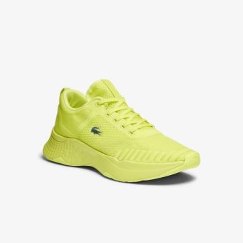 Lacoste Court-Drive Fly Tekstil Sneakers Lysegul Lysegul | 97IDPOiH