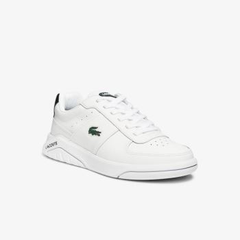 Lacoste Game Advance Læder Sneakers Hvide | gxjR8N7i