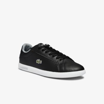 Lacoste Graduate Syntetisk Sneakers Sort | iQH5yAD7