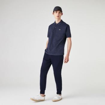 Lacoste Marl Fabric L.12.12 Polo Blå | zGboUgQa