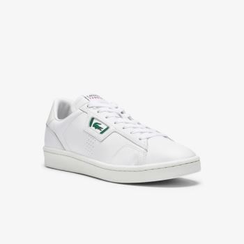 Lacoste Masters Classic Læder Sneakers Hvide Grå | tPMCylT4