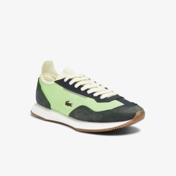 Lacoste Match Break Tekstil Sneakers Olivengrøn Lysegrøn | M8kXTfje