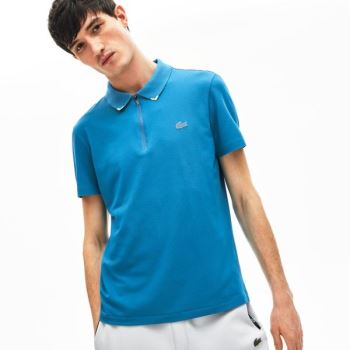 Lacoste Motion Ultra-Lette Bomulds Polo Blå Gul | 2a1IteZm