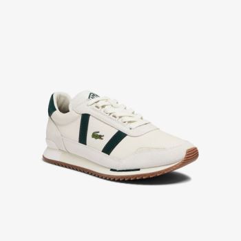 Lacoste Partner Retro Læder Sneakers Hvide | rHispCxH