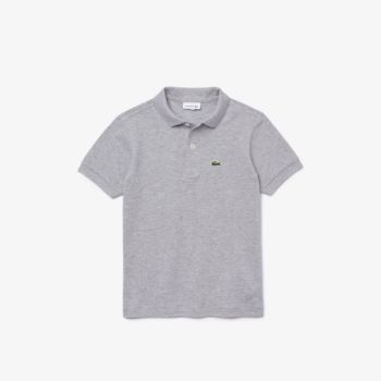 Lacoste Petit Piqué Polo Grå | BIufeyDL