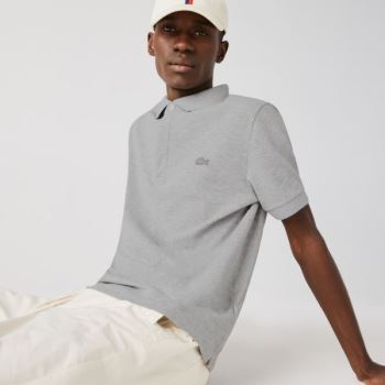 Lacoste Regular Fit Paris Polo Grå | 2joBNQga