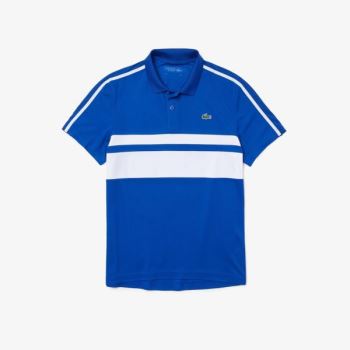 Lacoste SPORT Åndbar Piqué Tennis Polo Shirt Hvide | 4xA9rVJe