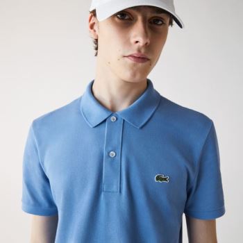 Lacoste Slim Fit Polo in Petit Piqué Blå | 2gE8Rgat