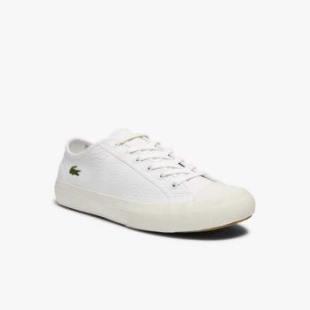 Lacoste Topskill Læder Sneakers Hvide Grå | RNvlY1Gx