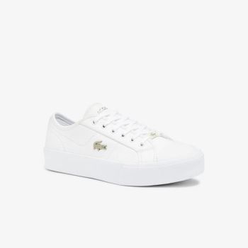 Lacoste Ziane Plus Grand Læder Sneakers Hvide | 3cWomZc8