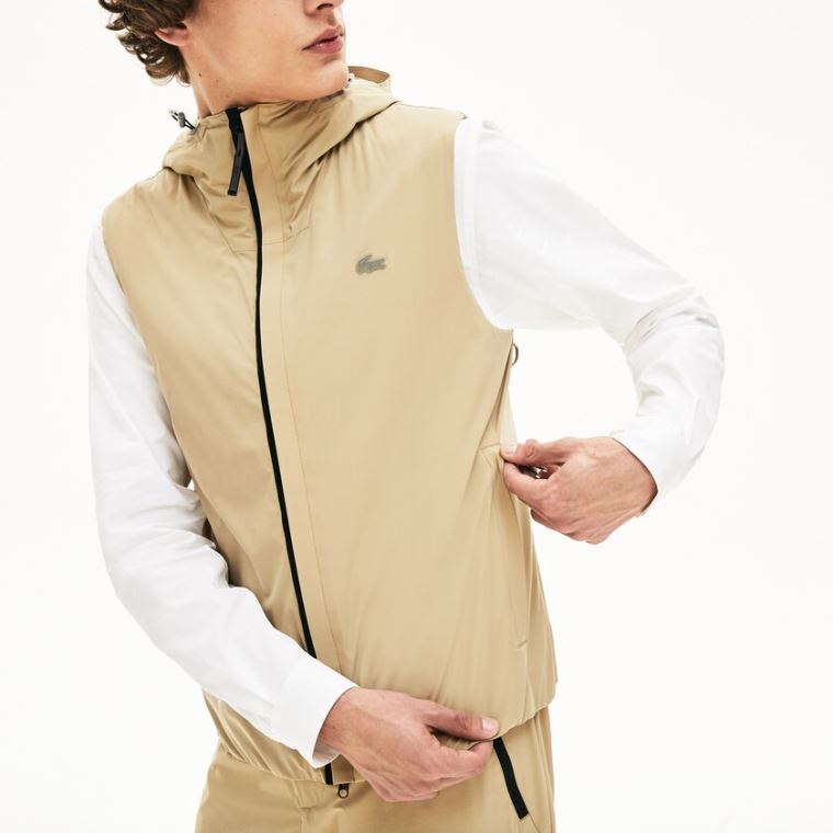 Lacoste 3-in-1 Ergonomic Jacket Beige | bY72bkHa