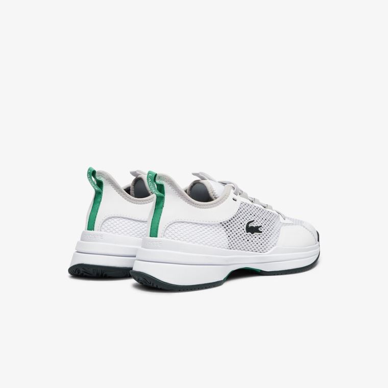 Lacoste AG-LT 21 Tekstil and Syntetisk Sneakers Hvide Grøn | 3iEJGfnJ