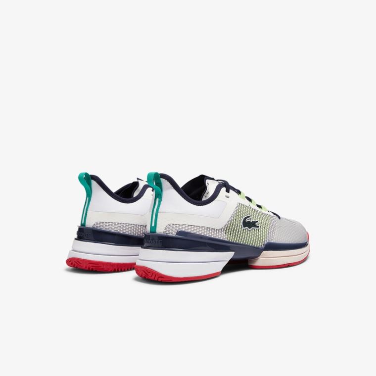 Lacoste AG-LT 21 Ultra Tekstil Sneakers Hvide Koral | cyoi39MN