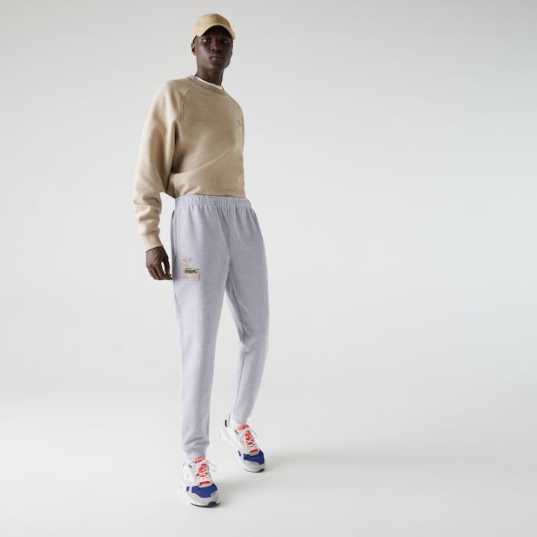 Lacoste Bomulds Track Trousers Grå | Sp38lJ44