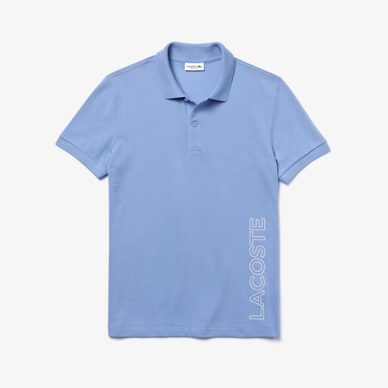 Lacoste Branded Bomulds Polo Shirt Lilla | ZILoyS3K