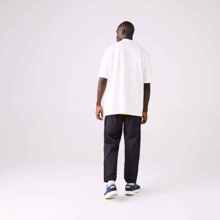 Lacoste CONCEPTS Collaboration Relaxed Polo Hvide | OlonDw5g