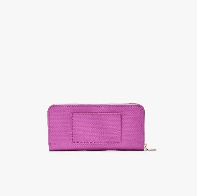 Lacoste Chantaco Læder 12 Card Wallet Lyserød | bxTjPBTs