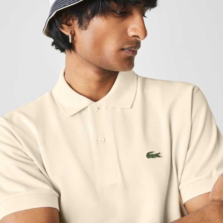 Lacoste Classic Fit L.12.12 Polo Shirt Beige | FweK9abk