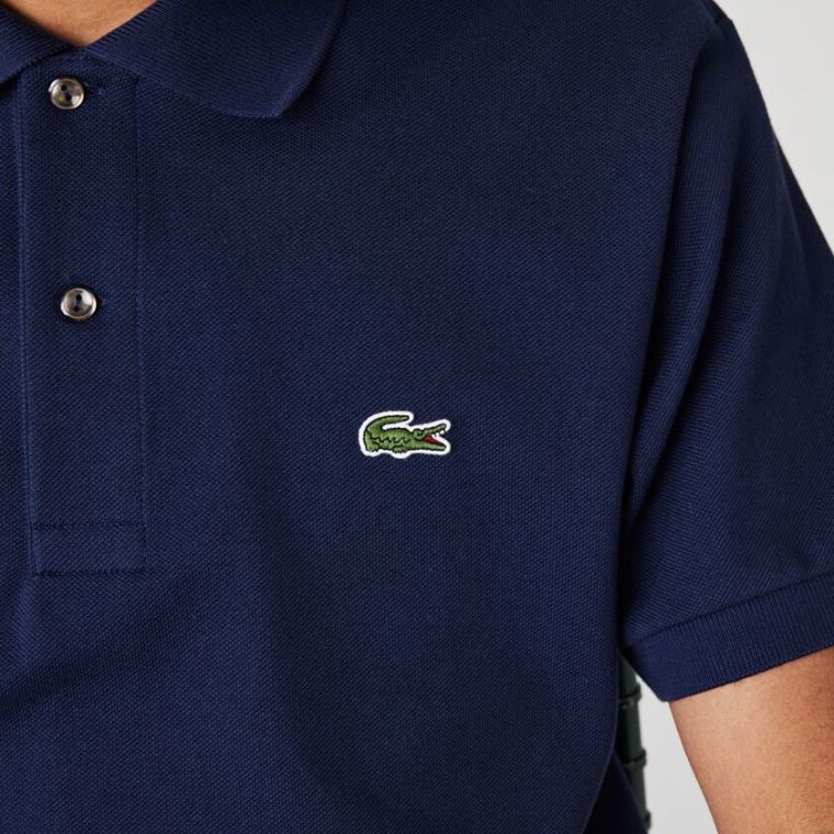 Lacoste Classic Fit L.12.12 Polo Shirt Blå | R1t4b03S