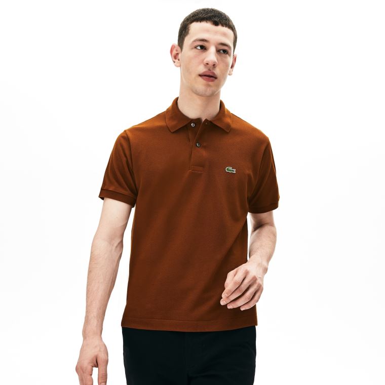 Lacoste Classic Fit L.12.12 Polo Shirt Brune | RwypBG9X