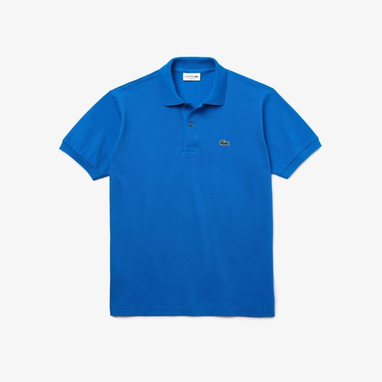 Lacoste Classic Fit L.12.12 Polo Shirt Blå | VRmW67Uz