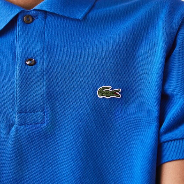 Lacoste Classic Fit L.12.12 Polo Shirt Blå | VRmW67Uz