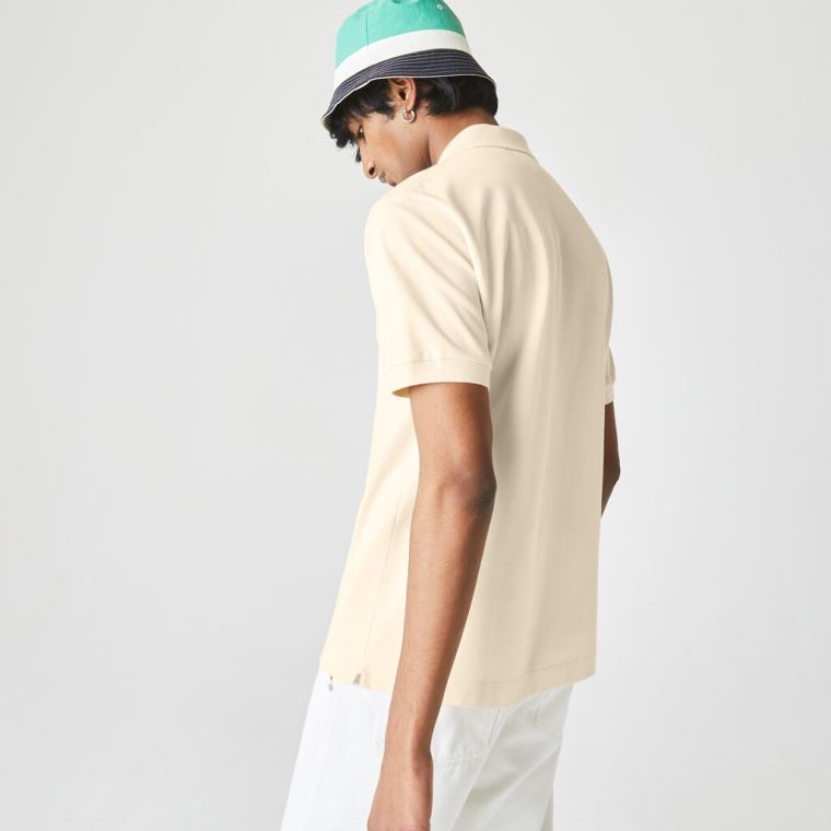 Lacoste Classic Fit L.12.12 Polo Shirt Beige | Xc0ToZA1