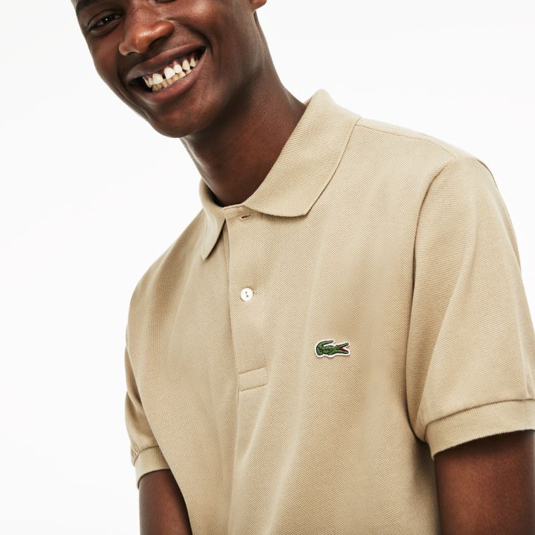 Lacoste Classic Fit L.12.12 Polo Shirt Beige | zfj1XEEY