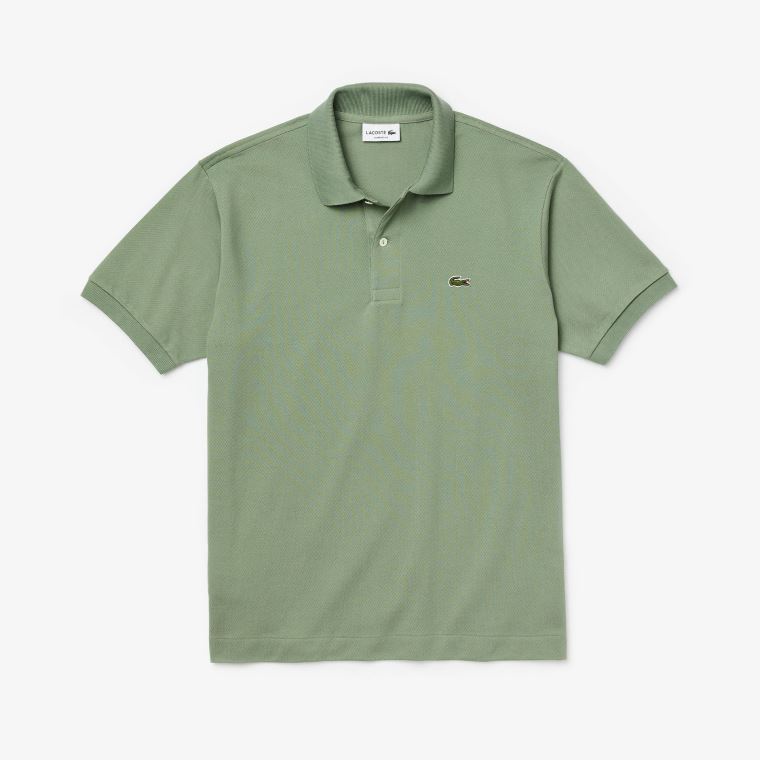 Lacoste Classic Fit L.12.12 Polo Shirt Grøn | WOHtnzBA