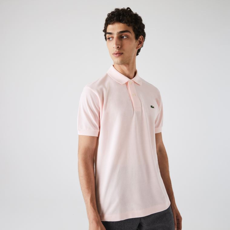 Lacoste Classic Fit L.12.12 Polo Shirt Lyselyserød | 2eLNpRMK