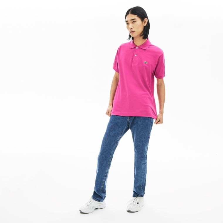 Lacoste Classic Fit L.12.12 Polo Shirt Lyserød | IkjmIPMu