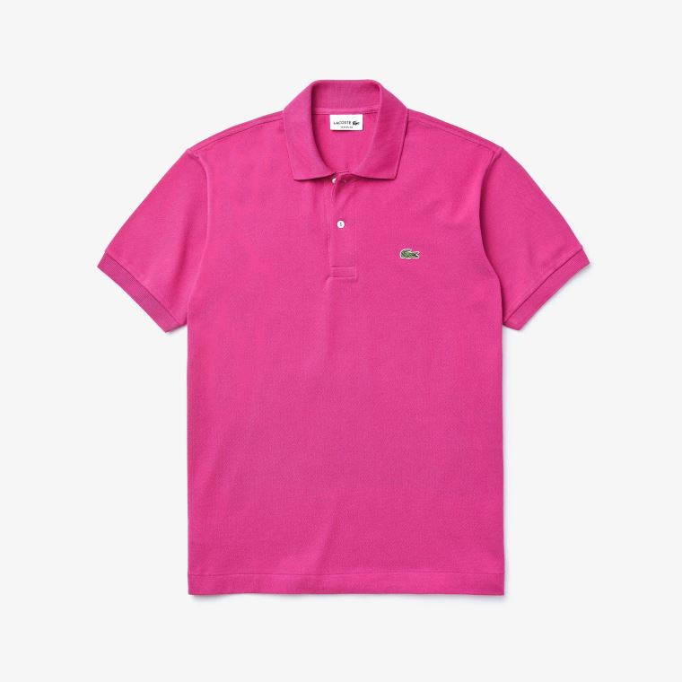 Lacoste Classic Fit L.12.12 Polo Shirt Lyserød | IkjmIPMu