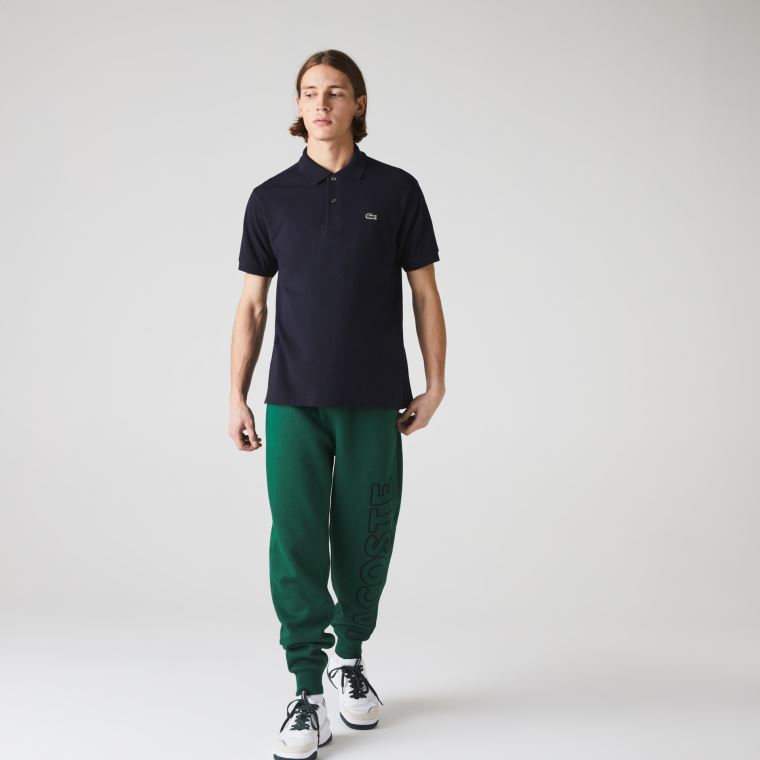 Lacoste Classic Fit L.12.12 Polo Shirt Mørkeblå Blå | OrLgEtxT