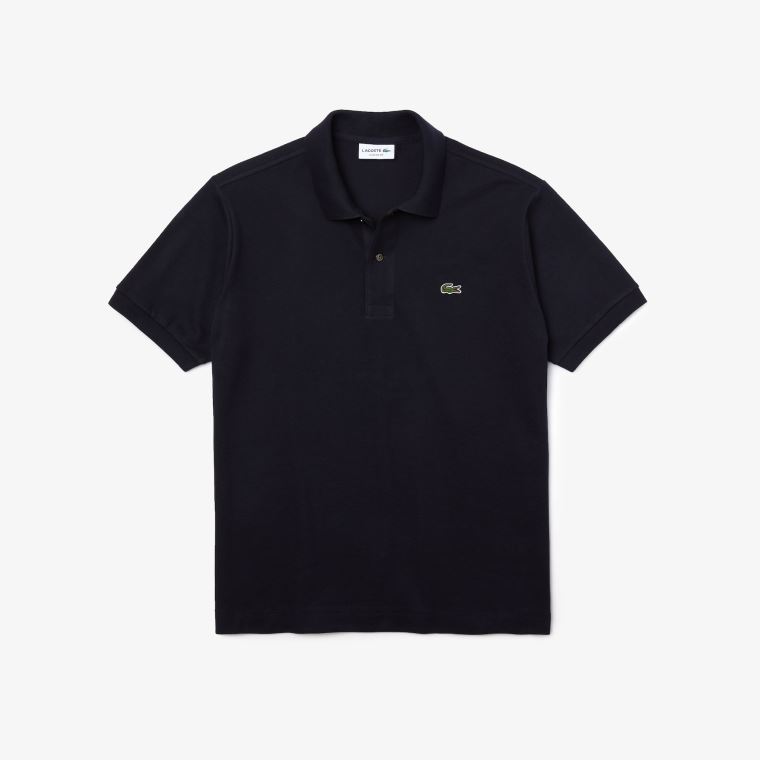 Lacoste Classic Fit L.12.12 Polo Shirt Mørkeblå Blå | OrLgEtxT