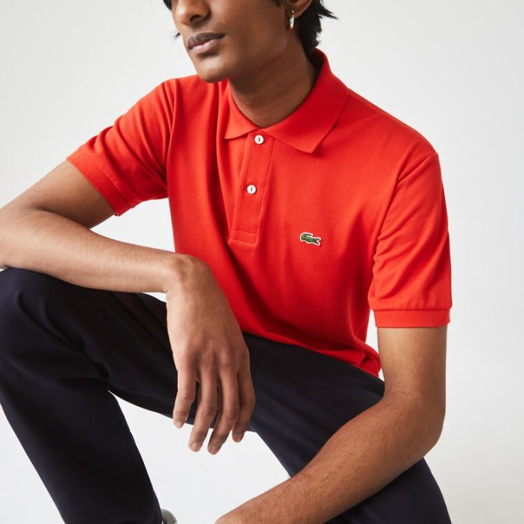 Lacoste Classic Fit L.12.12 Polo Shirt Rød | W2nxAc98