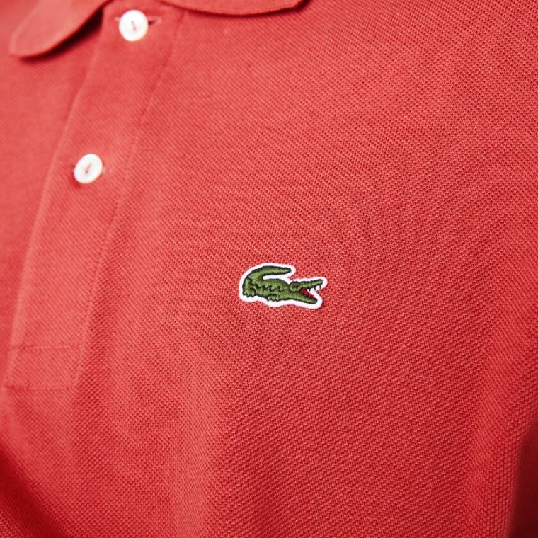 Lacoste Classic Fit L.12.12 Polo Shirt Rød | eUfaByje