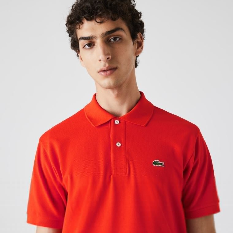 Lacoste Classic Fit L.12.12 Polo Shirt Rød | fdrKLWKh