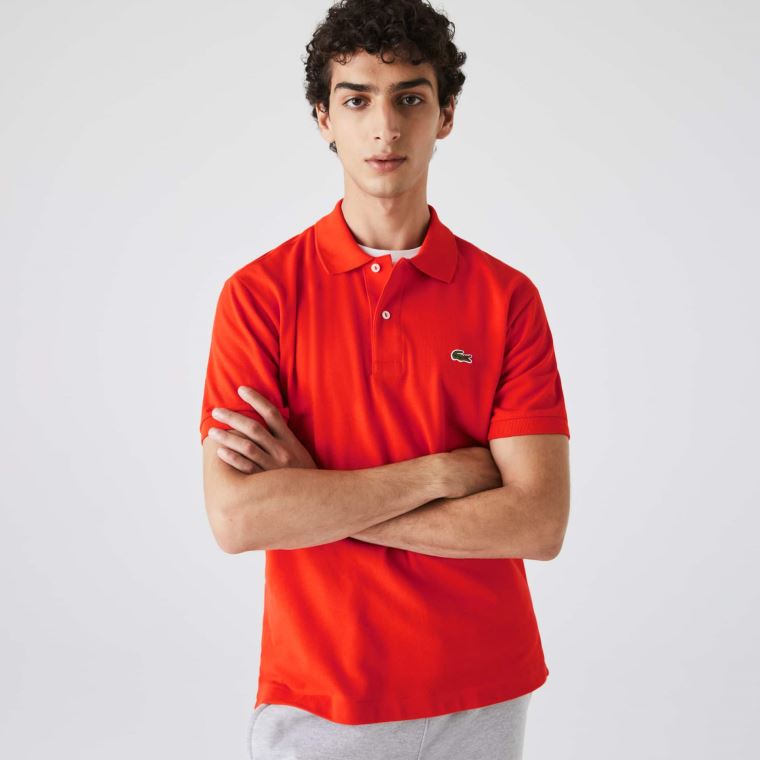 Lacoste Classic Fit L.12.12 Polo Shirt Rød | fdrKLWKh