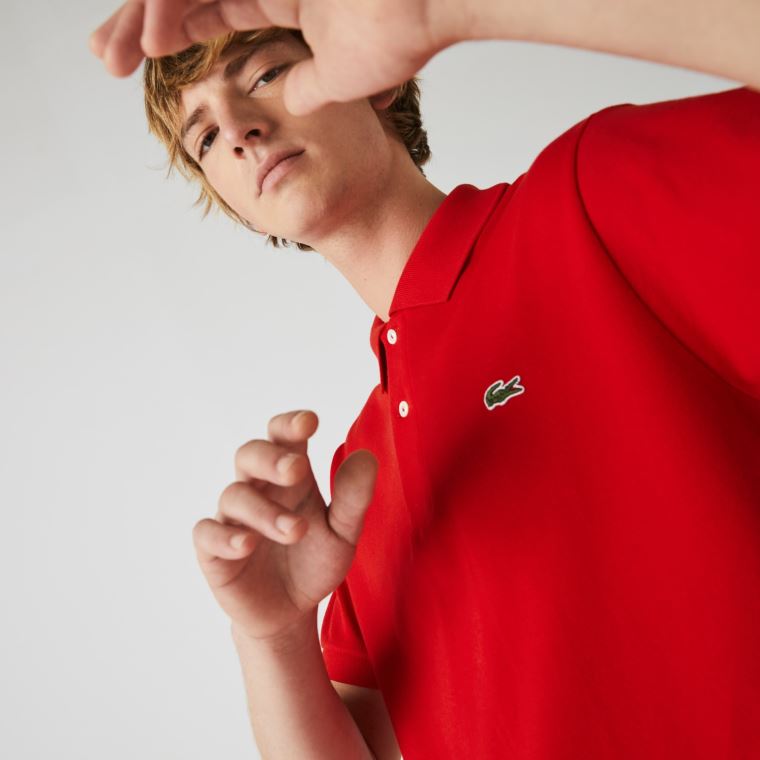 Lacoste Classic Fit L.12.12 Polo Shirt Rød | yISNtWet