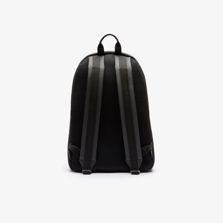 Lacoste Classic Petit Piqué Backpack Sort | OEUagWjK