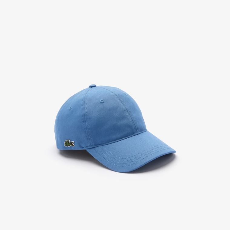 Lacoste Contrast Páskové Bomulds Cap Blå | citH1ZGz