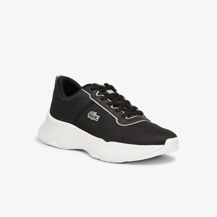 Lacoste Court Drive Sneaker Sort Grå | acsncoyX