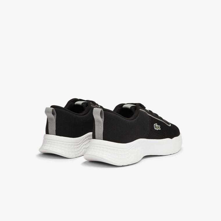 Lacoste Court-Drive Tekstil Air Mesh Sneakers Sort | PfIG62R9