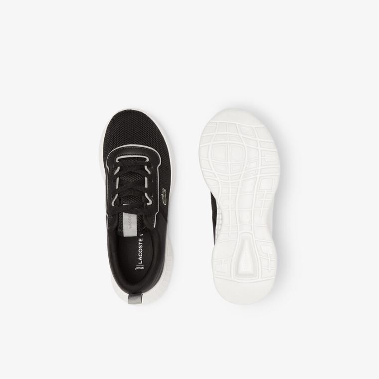 Lacoste Court-Drive Tekstil Air Mesh Sneakers Sort | PfIG62R9