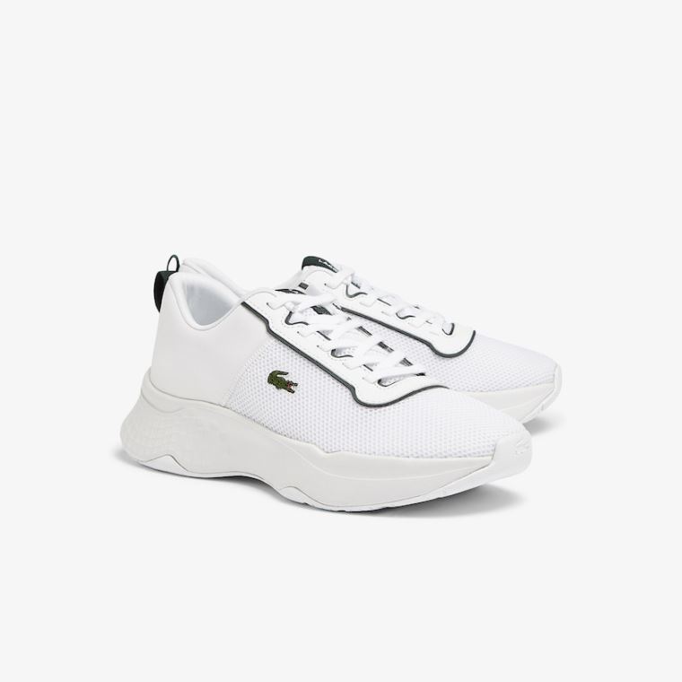 Lacoste Court-Drive Tekstil Sneakers Hvide | bQ0zkbb1