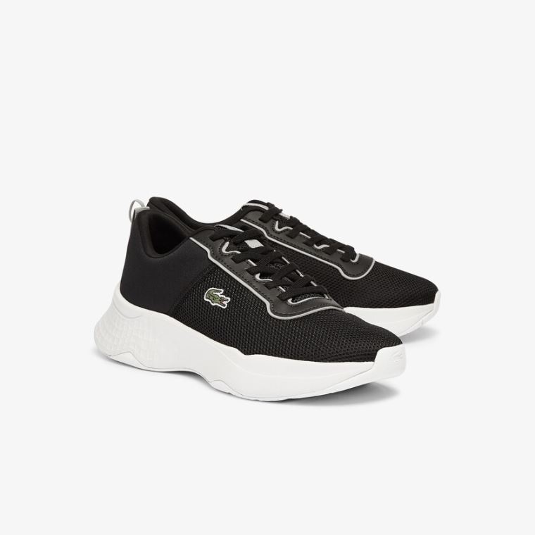 Lacoste Court-Drive Tekstil Sneakers Sort | 4l7h0oBL